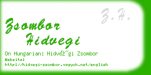 zsombor hidvegi business card